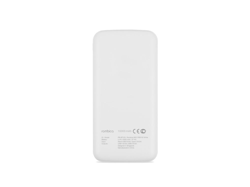 Внешний аккумулятор Rombica NEO PBS100 White (Р)