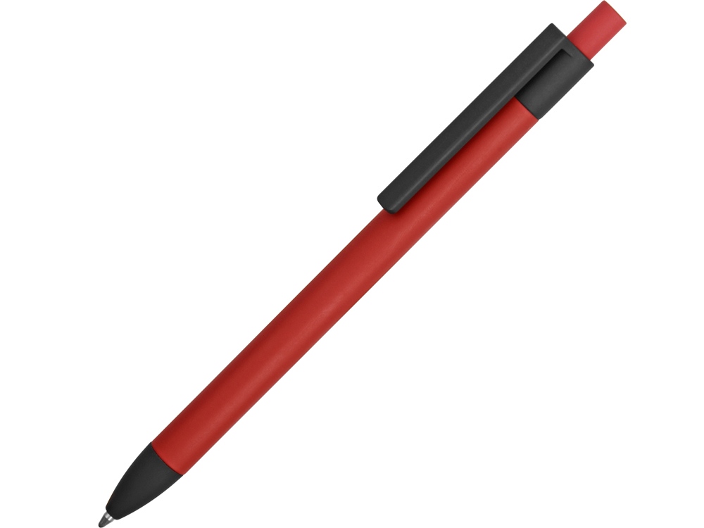 Ручка металлическая шариковая Haptic soft-touch с логотипом  | Print Logo