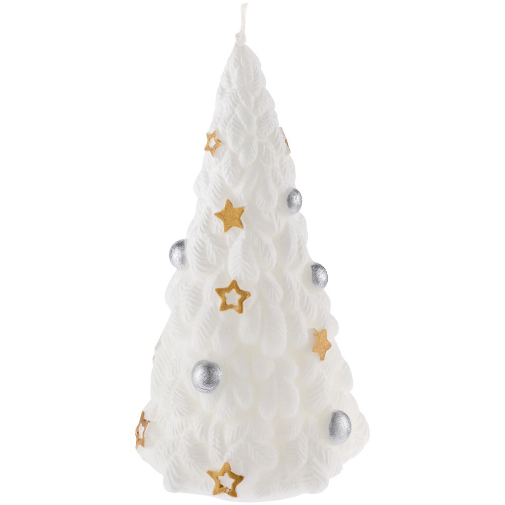 Свеча Christmas Twinkle с логотипом сделано в России | Print Logo