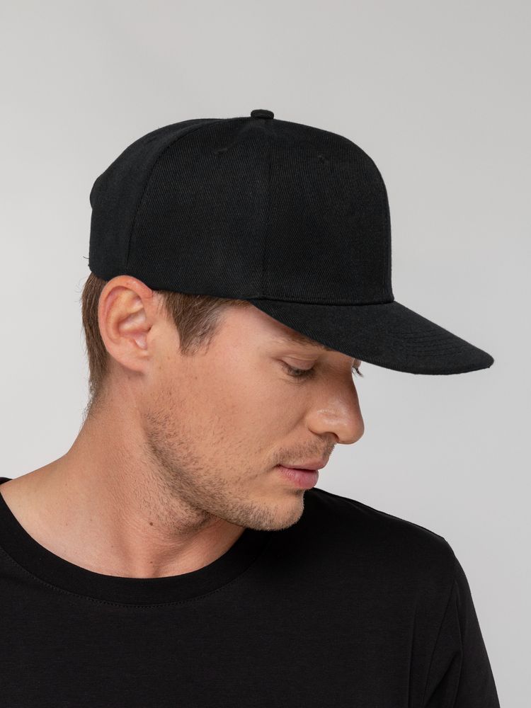 Бейсболка Snapback с прямым козырьком фото на сайте Print Logo.