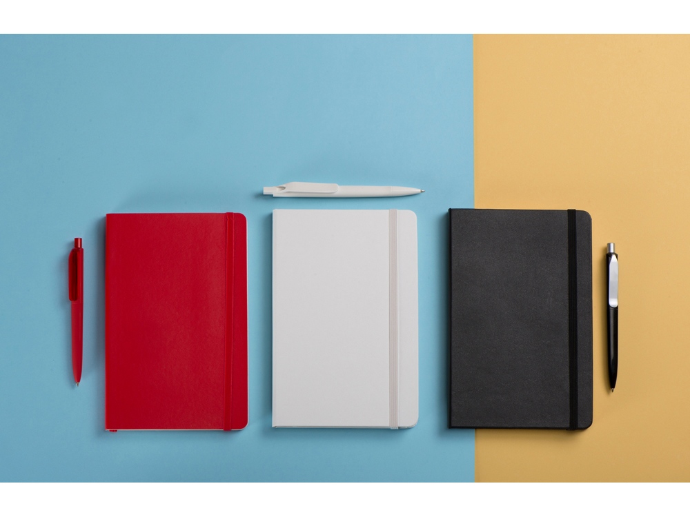 Подарочный набор Moleskine Sherlock с блокнотом А5 и ручкой, белый
