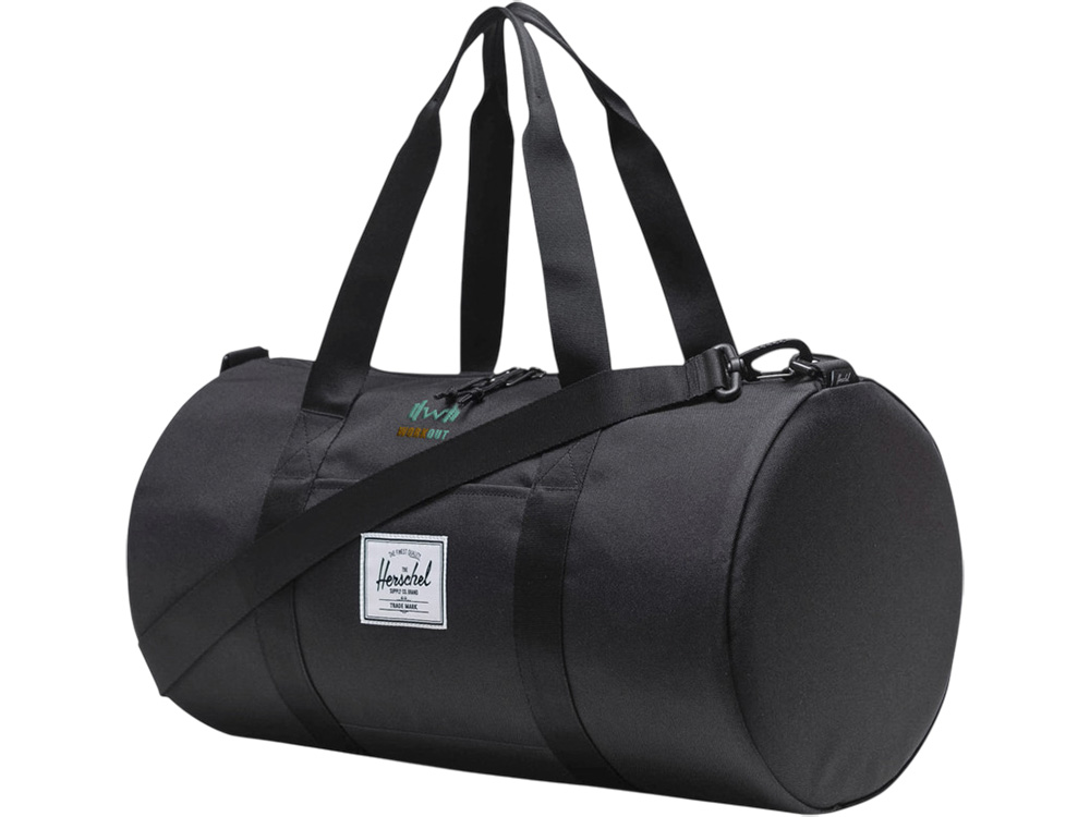 Herschel Classic™ спортивная сумка из переработанного материала объемом 27 л - сплошной черный