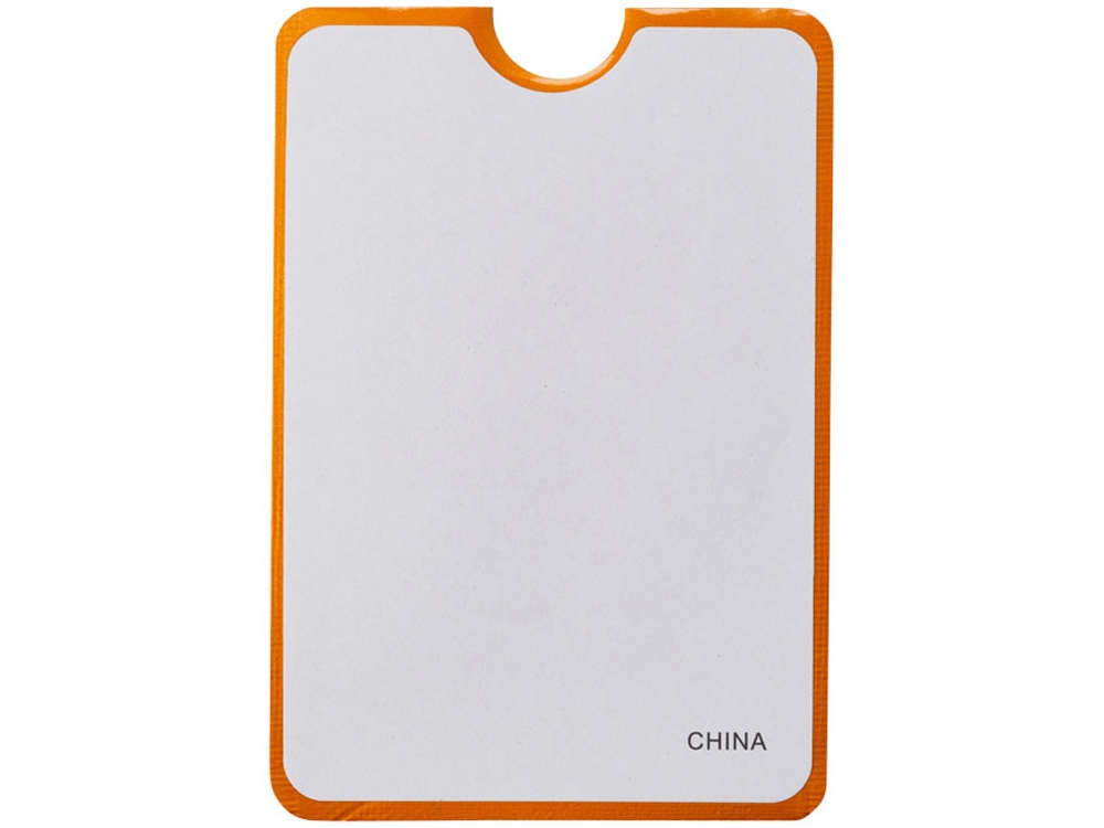 Бумажник для карт с RFID-чипом для смартфона, оранжевый