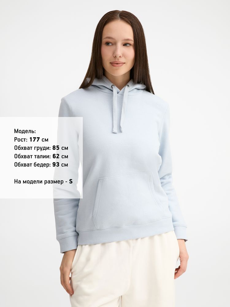 Толстовка женская Spencer Women, голубая, размер L