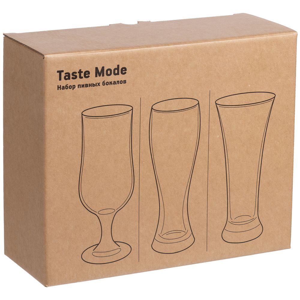 Набор пивных бокалов Taste Mode фото на сайте Print Logo.