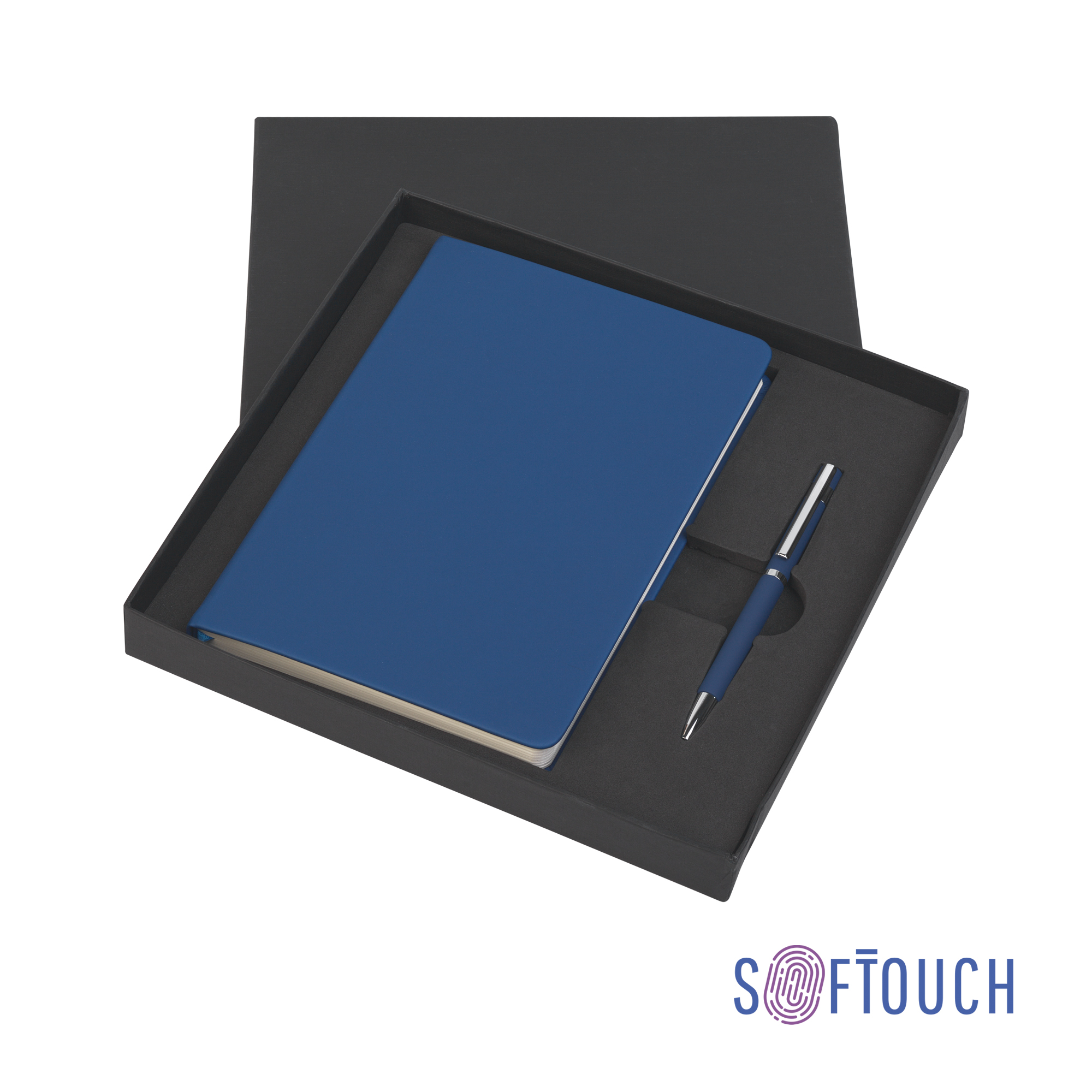 Набор подарочный "Неаполь", покрытие soft touch фото на сайте Print Logo.