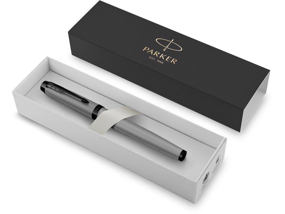 Перьевая ручка  Parker IM MGREY BT, серый