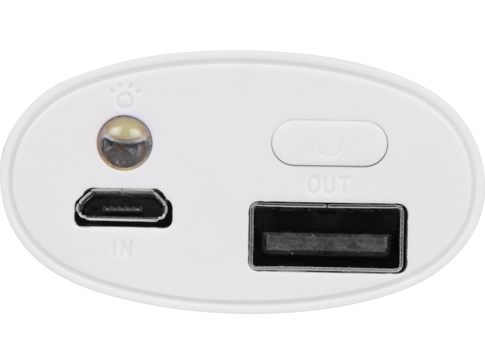 Портативное зарядное устройство Спайк, 8000 mAh, синий