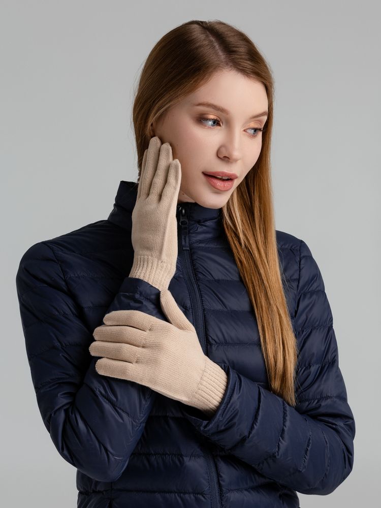 Перчатки Real Talk, бежевые, размер L/XL