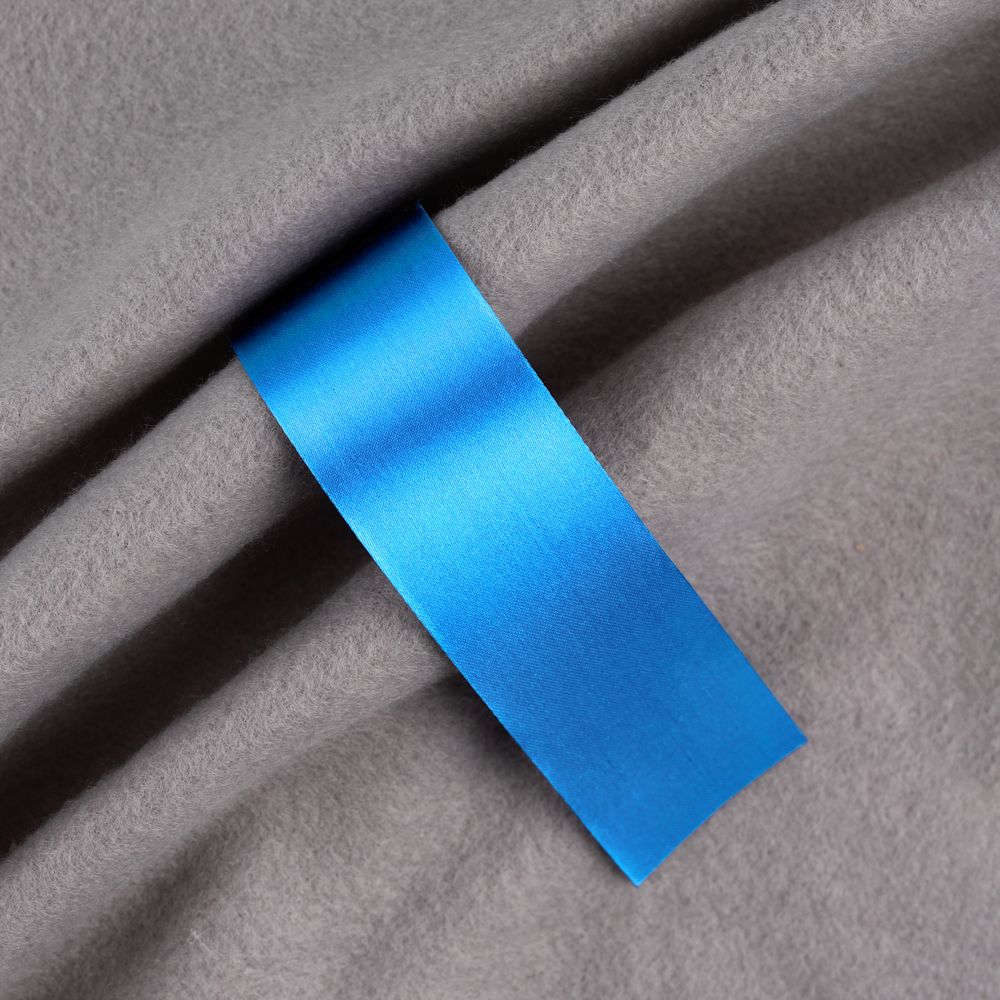 Лента сатиновая Satin 35 S, серая