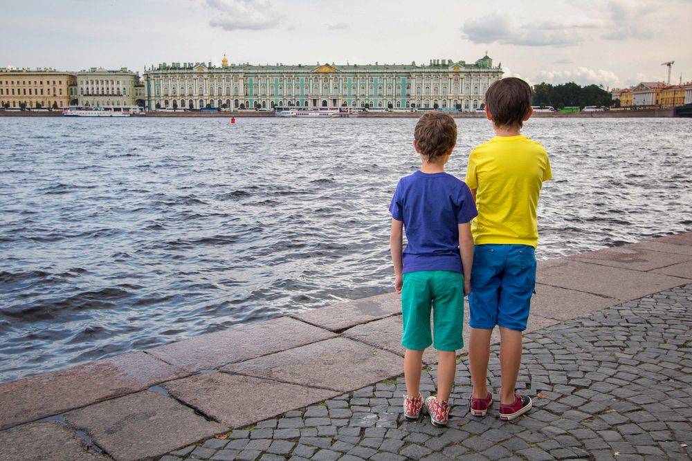 Футболка детская T-Bolka Kids, ярко-синяя, 14 лет