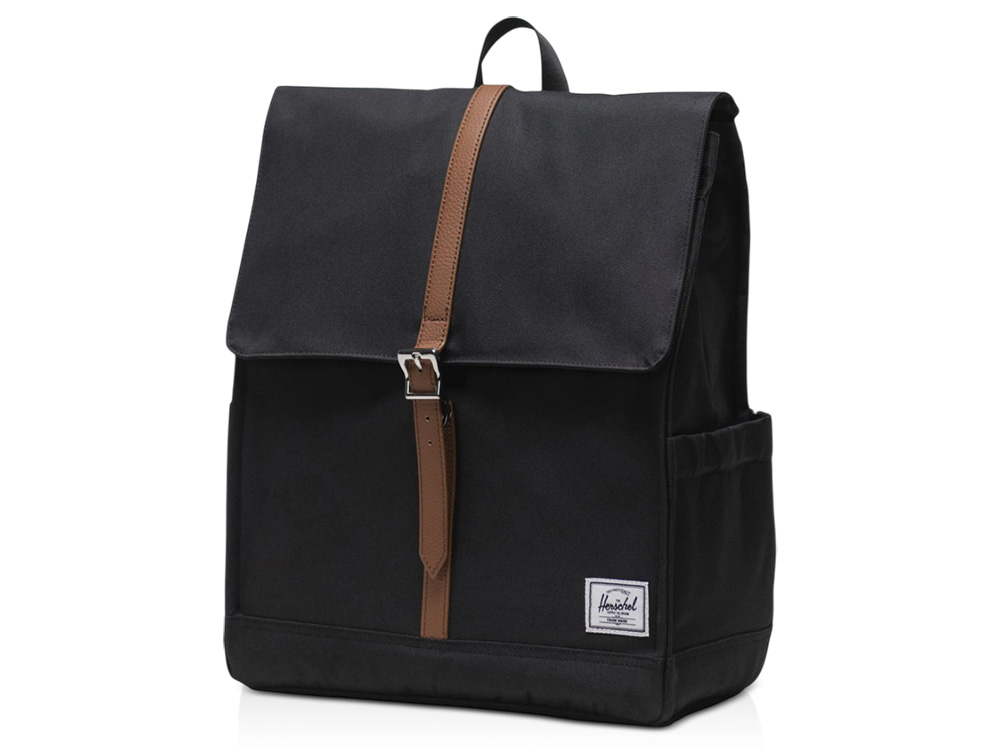 Herschel City рюкзак из переработанного материала с логотипом Herschel | Print Logo