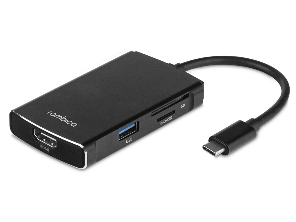 Хаб USB Type-C M6 с логотипом Rombica | Print Logo