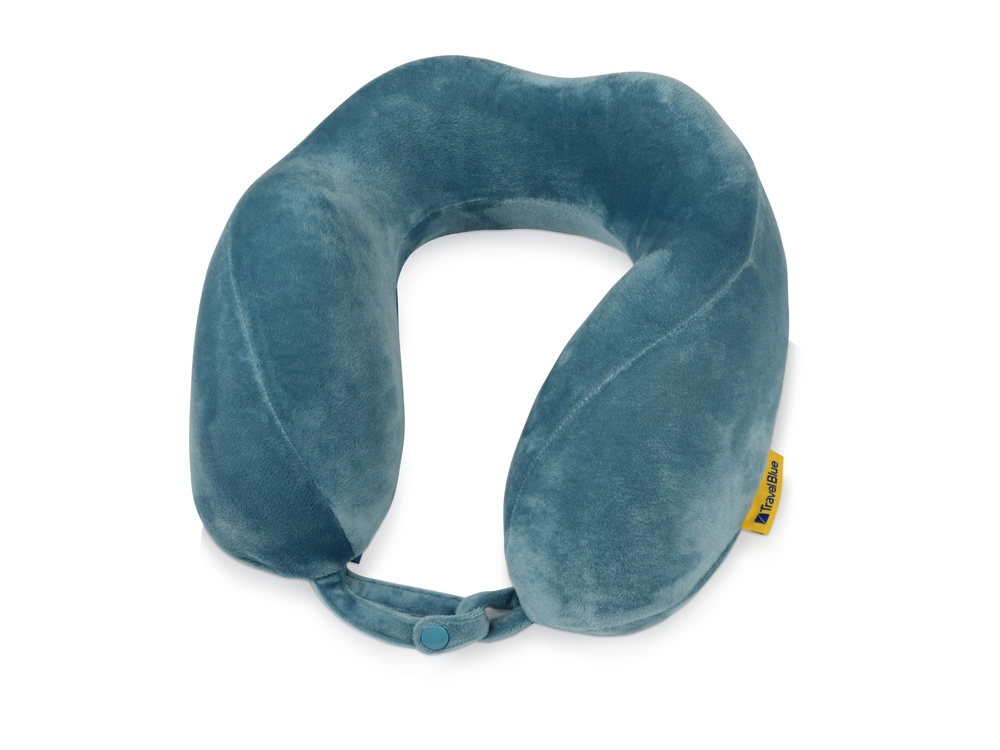 Подушка Tranquility Pillow с логотипом Travel Blue | Print Logo