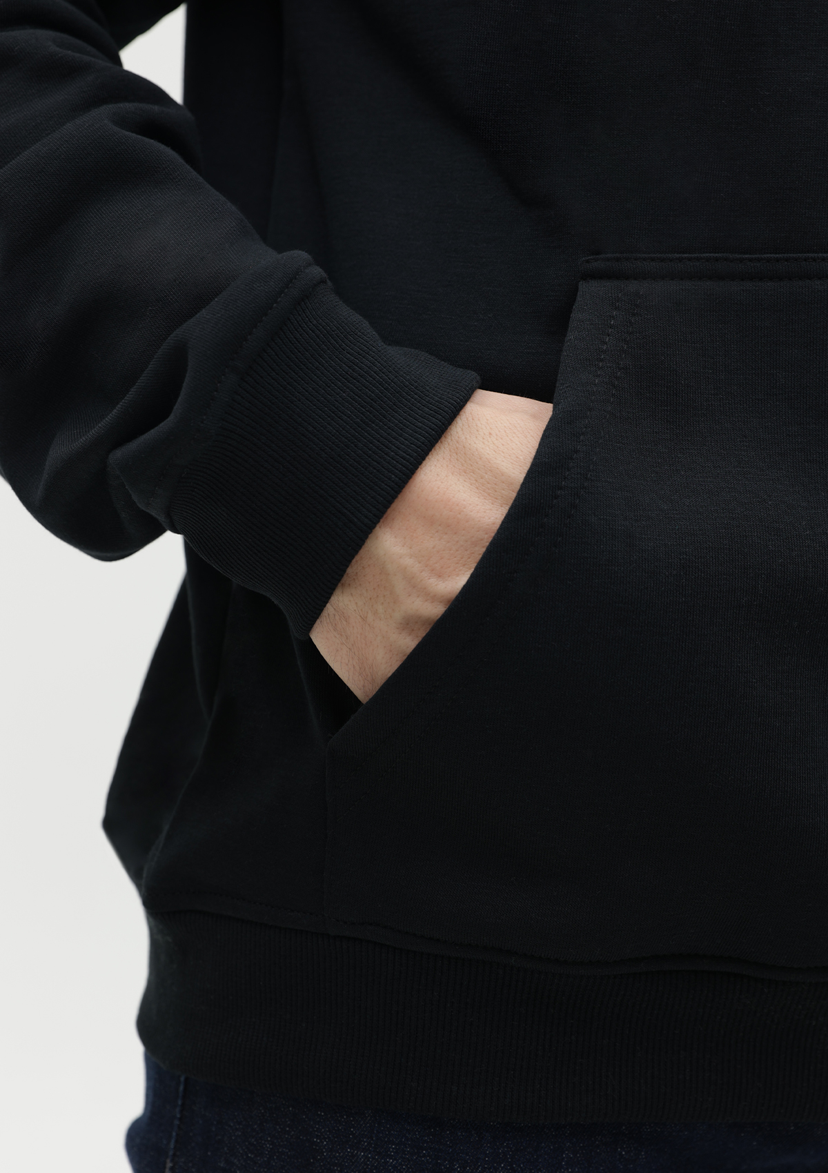 Худи унисекс STAN футер с начёсом 260, 20, Чёрный,  (20)  (56/XXXL)