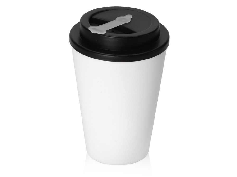 Пластиковый стакан с двойными стенками Take away с логотипом  | Print Logo