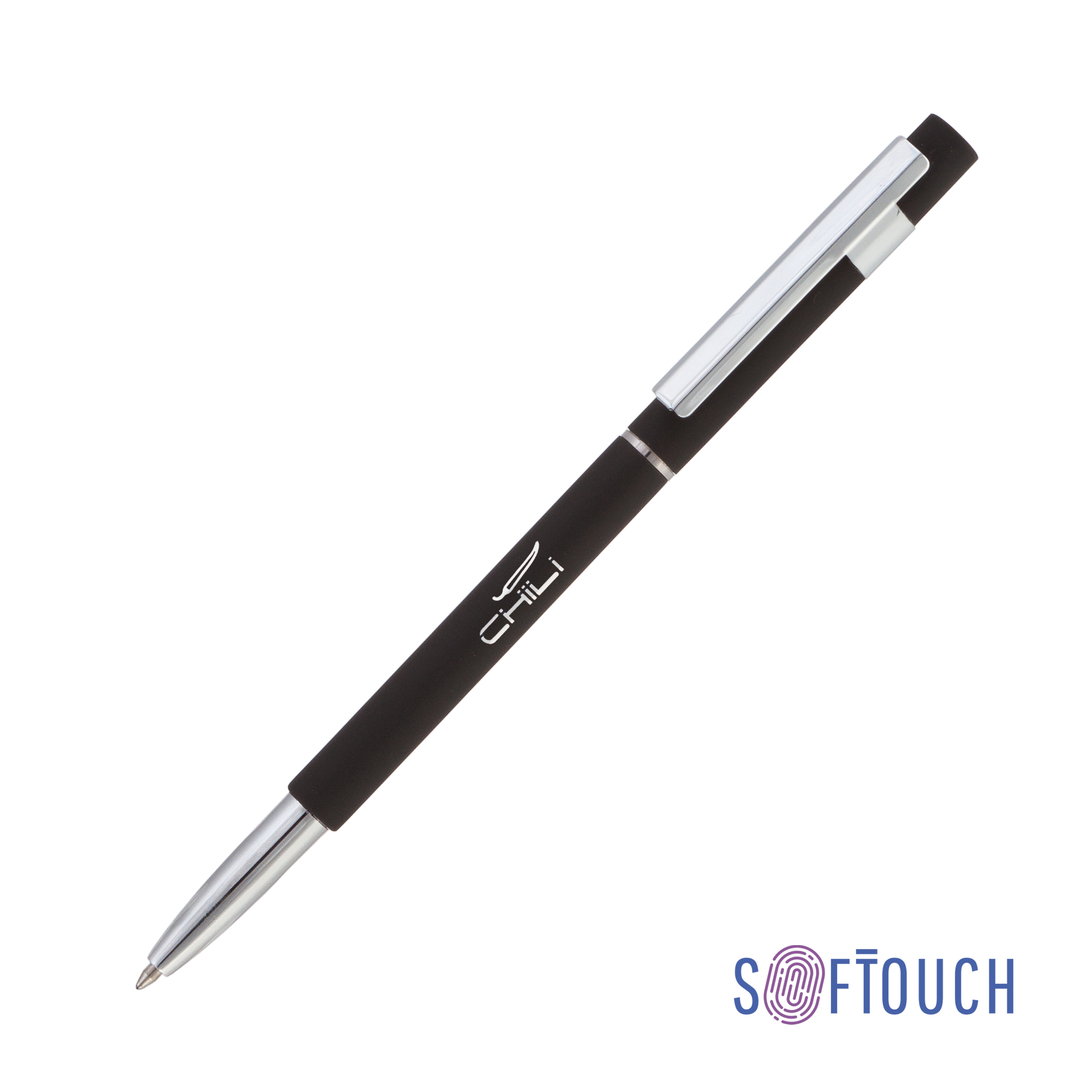 Ручка шариковая "Star", покрытие soft touch, красный