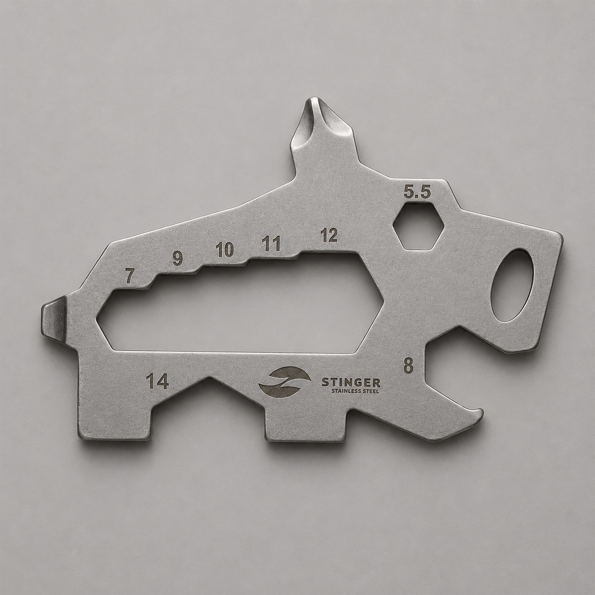 Мини-мультитул карманный, 5 функций, кабан фото на сайте  Print Logo.