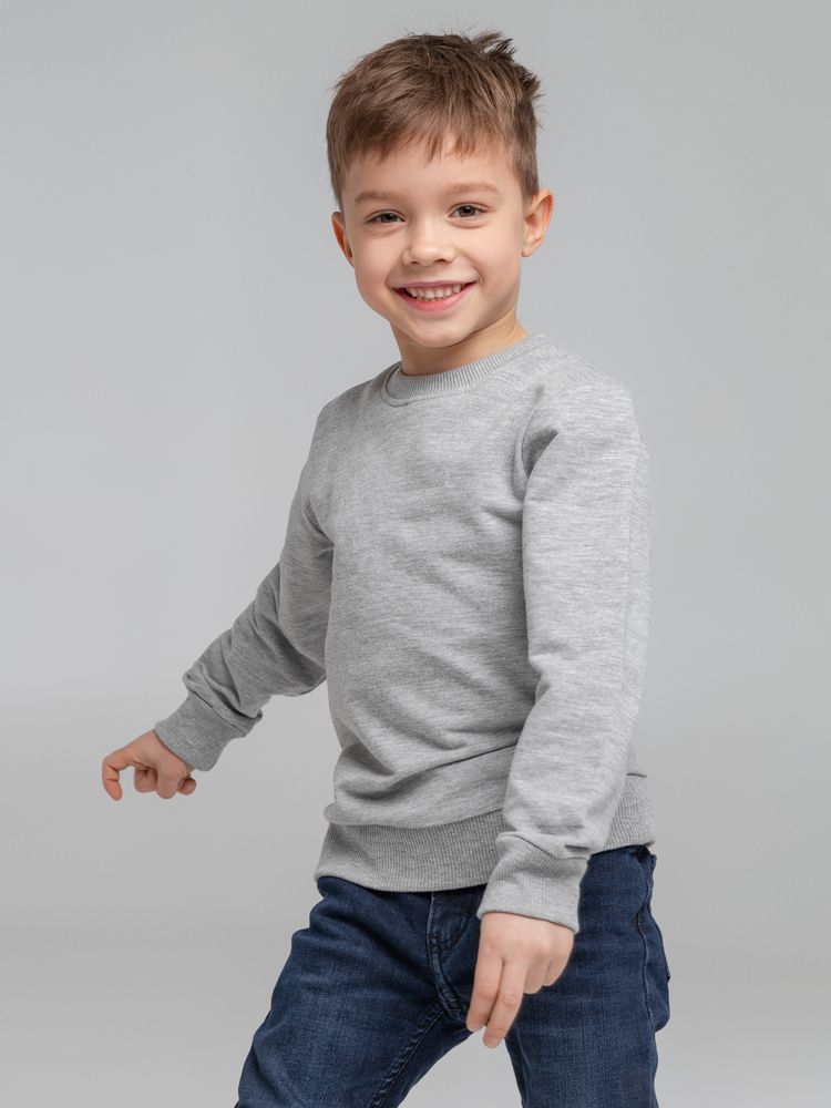 Свитшот Toima Kids 2.0, серый меланж, 10 лет