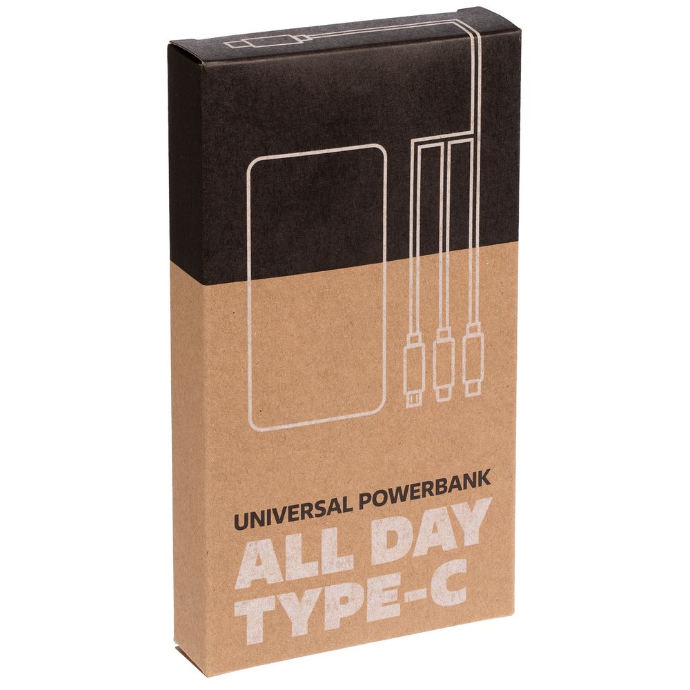 Аккумулятор Uniscend All Day Type-C 10000 мАч фото на сайте Print Logo.