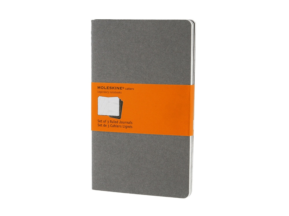 Набор записных книжек А5 Cahier (в линейку) фото на сайте Print Logo.
