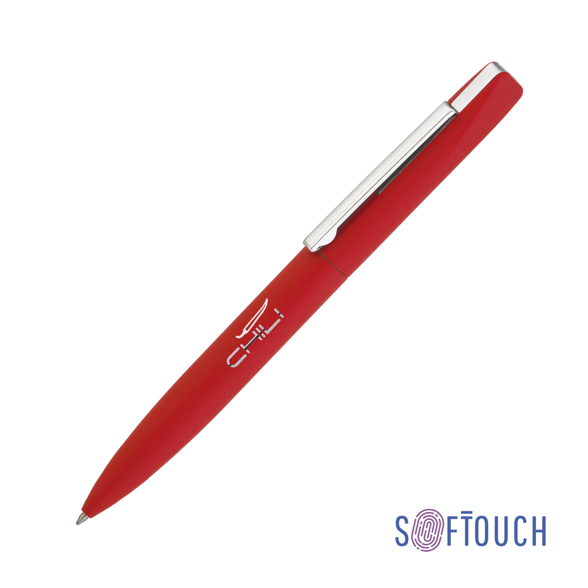 Ручка шариковая "Mercury", покрытие soft touch, темно-синий