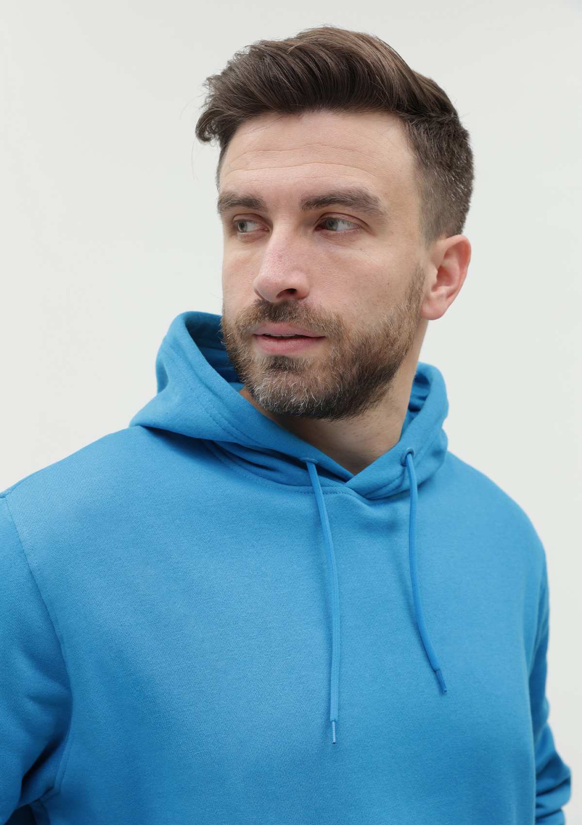 Худи унисекс STAN футер с начёсом 260, 20, Лазурный,  (40/1)  (44/XS)