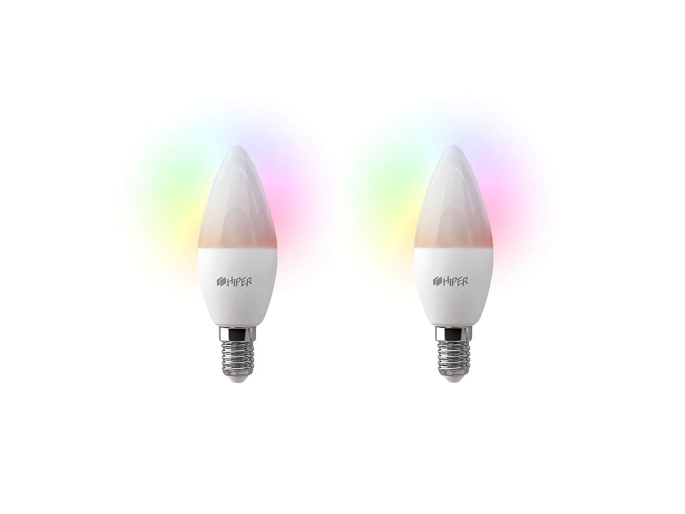 Умные лампочки IOT CLED M2 RGB с логотипом HIPER | Print Logo