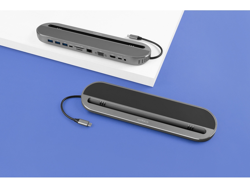 Хаб USB Rombica Type-C Falcon Black (Р)
