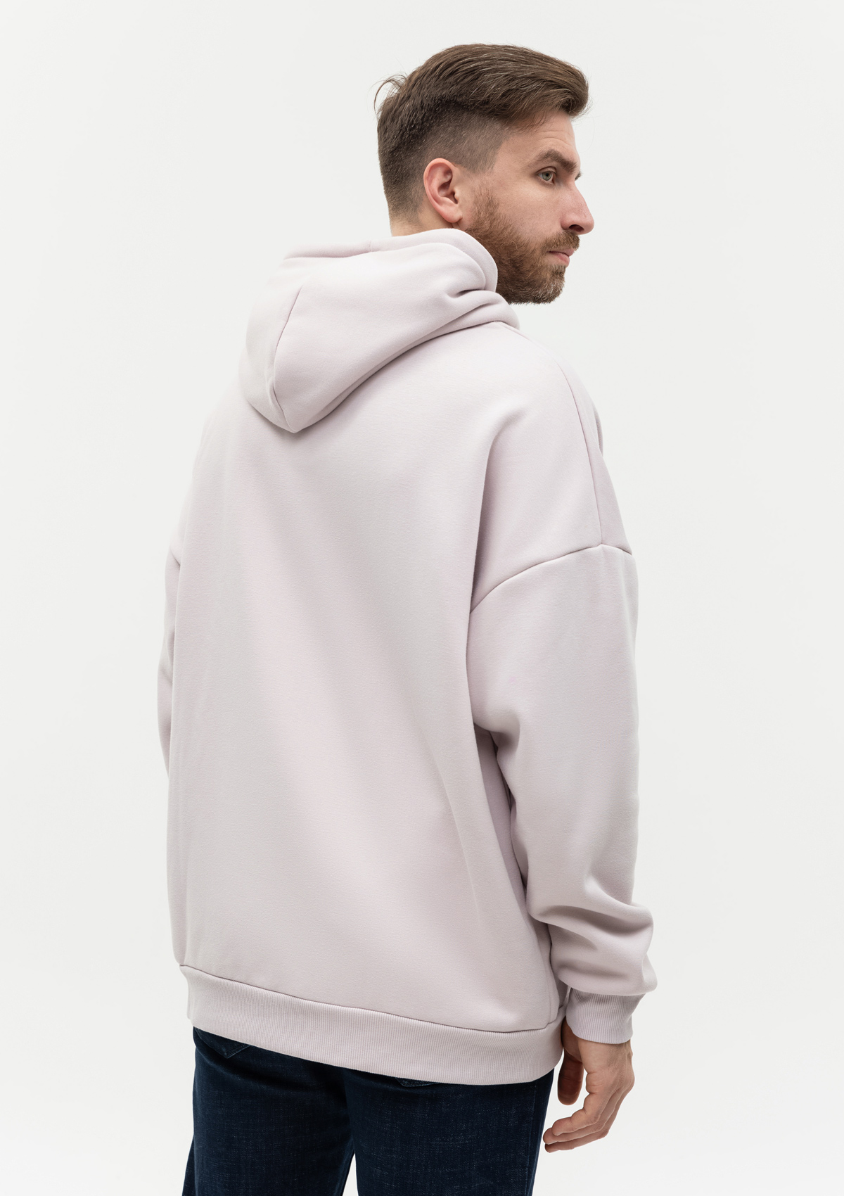 Худи унисекс STAN оверсайз интерсофт 320, 69, Кремовый,  (52)  (54/XXL)