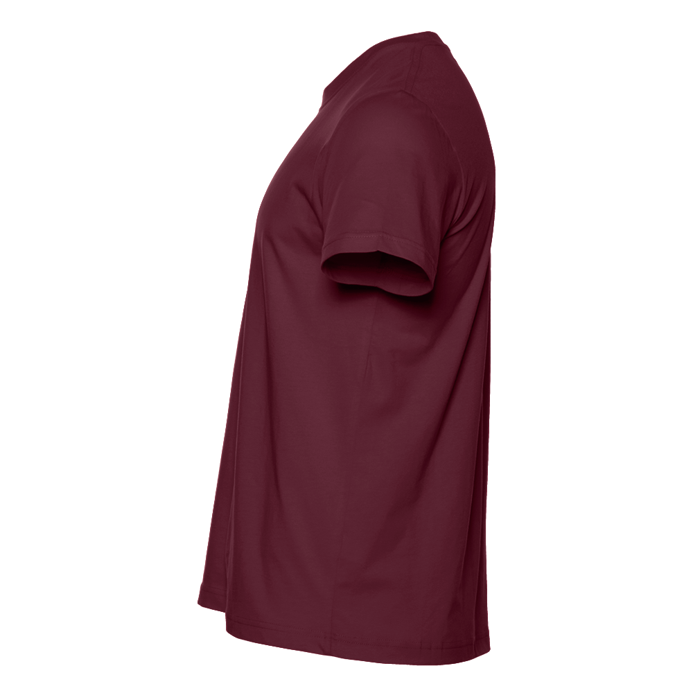 Футболка унисекс STAN, хлопок 150, 51, Бордовый,  (66)  (44/XS)