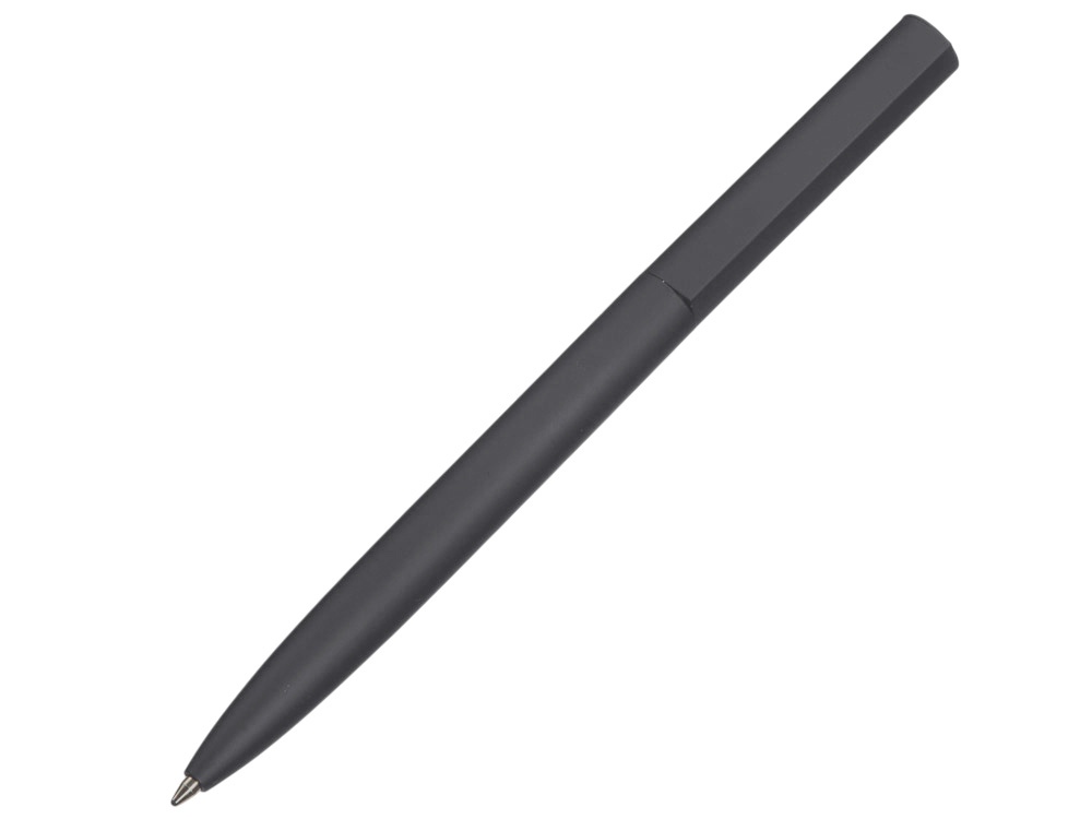 Ручка металлическая шариковая Minimalist, софт-тач с логотипом Lettertone | Print Logo