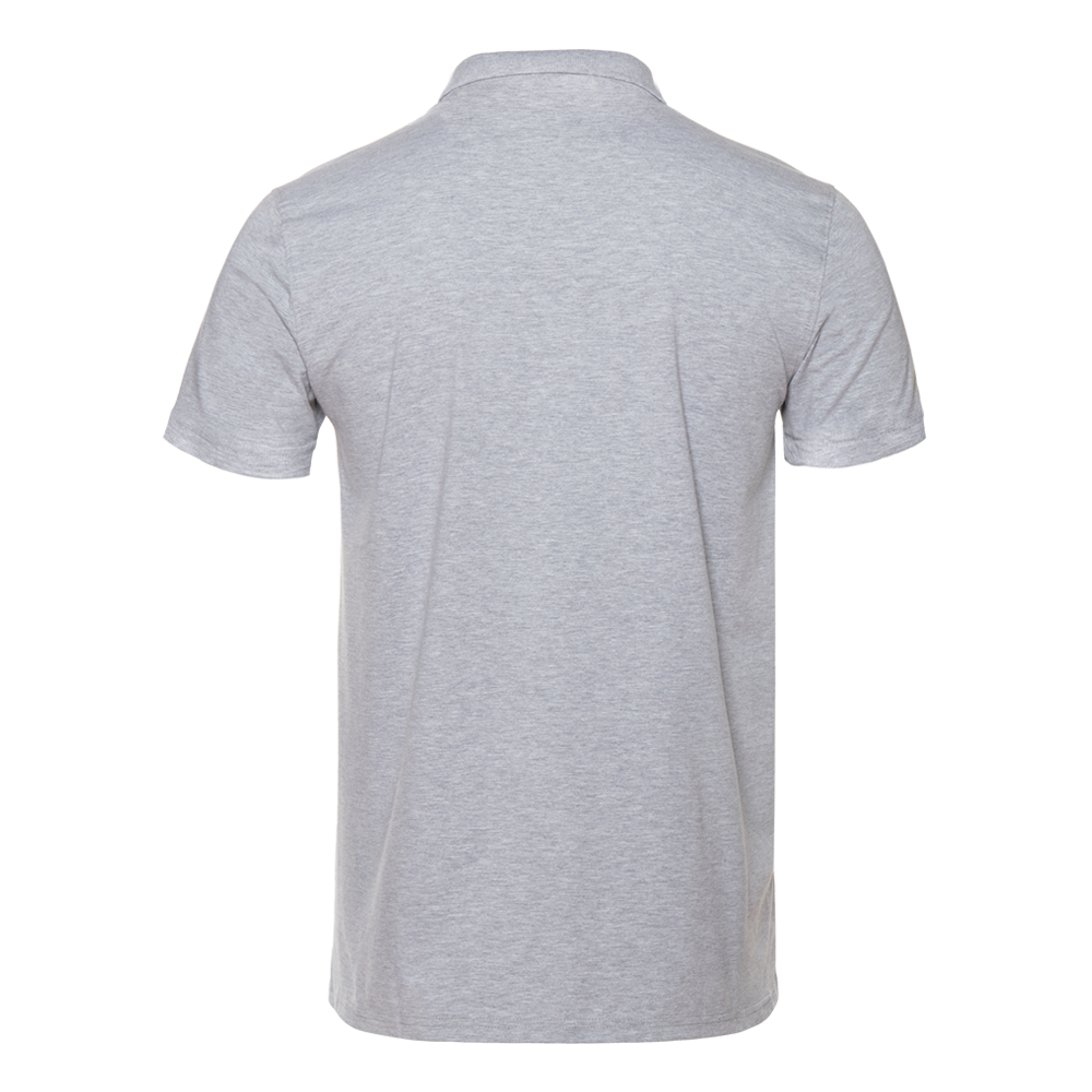 Рубашка поло унисекс STAN хлопок/эластан 200, 05, Серый меланж,  (50/60)  (52/XL)