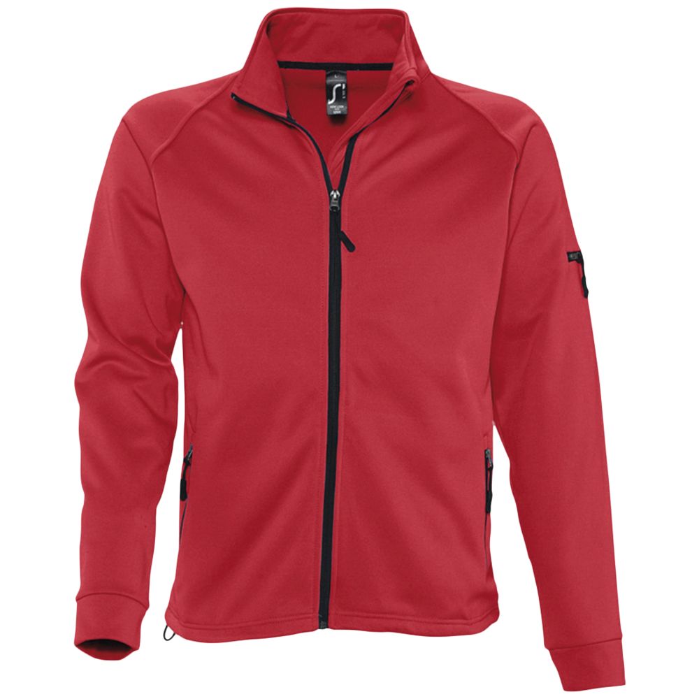 Куртка флисовая мужская New Look Men 250 с логотипом Sol's | Print Logo