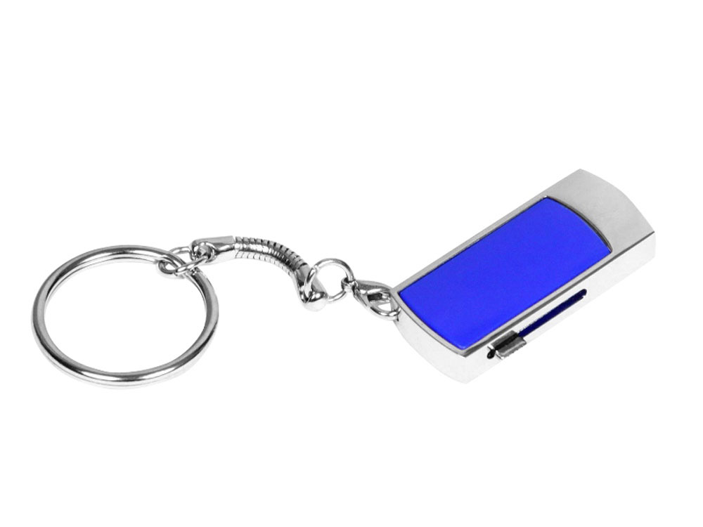 USB 2.0- флешка на 8 Гб с выдвижным механизмом и мини чипом с логотипом  | Print Logo