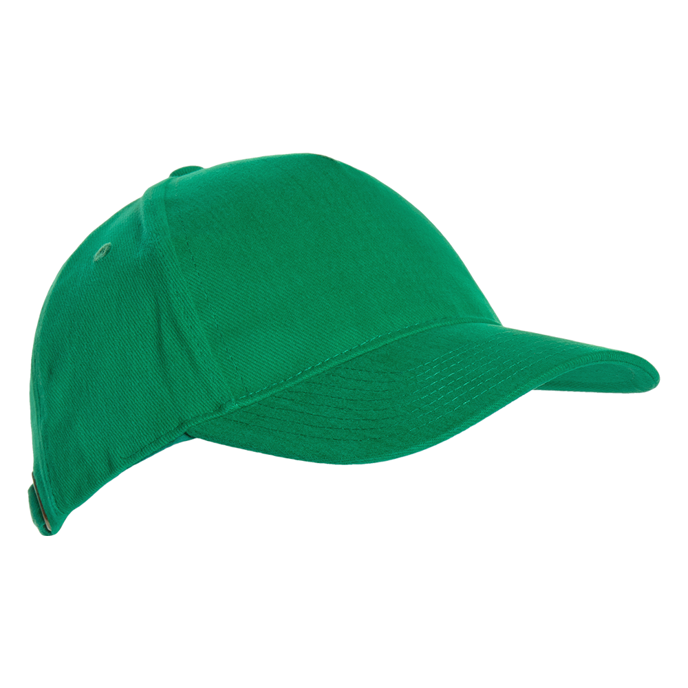 Бейсболка STAN 5 клиньев хлопок 280, 11, Зелёный,  (30/1)  (56-58/ONE SIZE)
