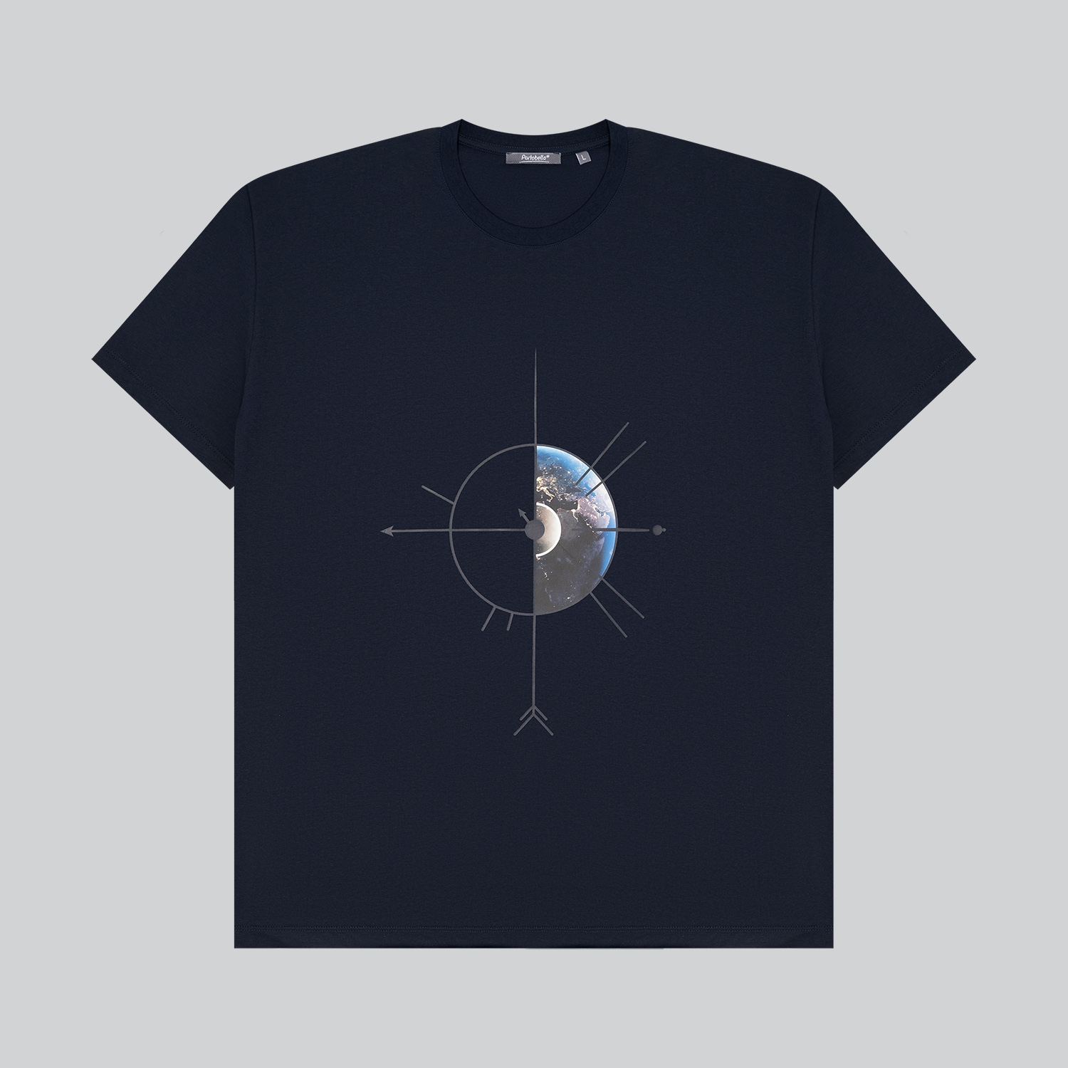 Футболка унисекс Крис (Kris), 150 гр., темно-синяя, размер XXXL