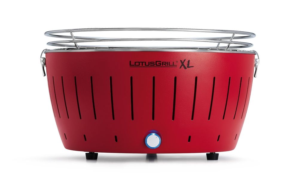 Угольный гриль Lotus Grill XL с логотипом  | Print Logo