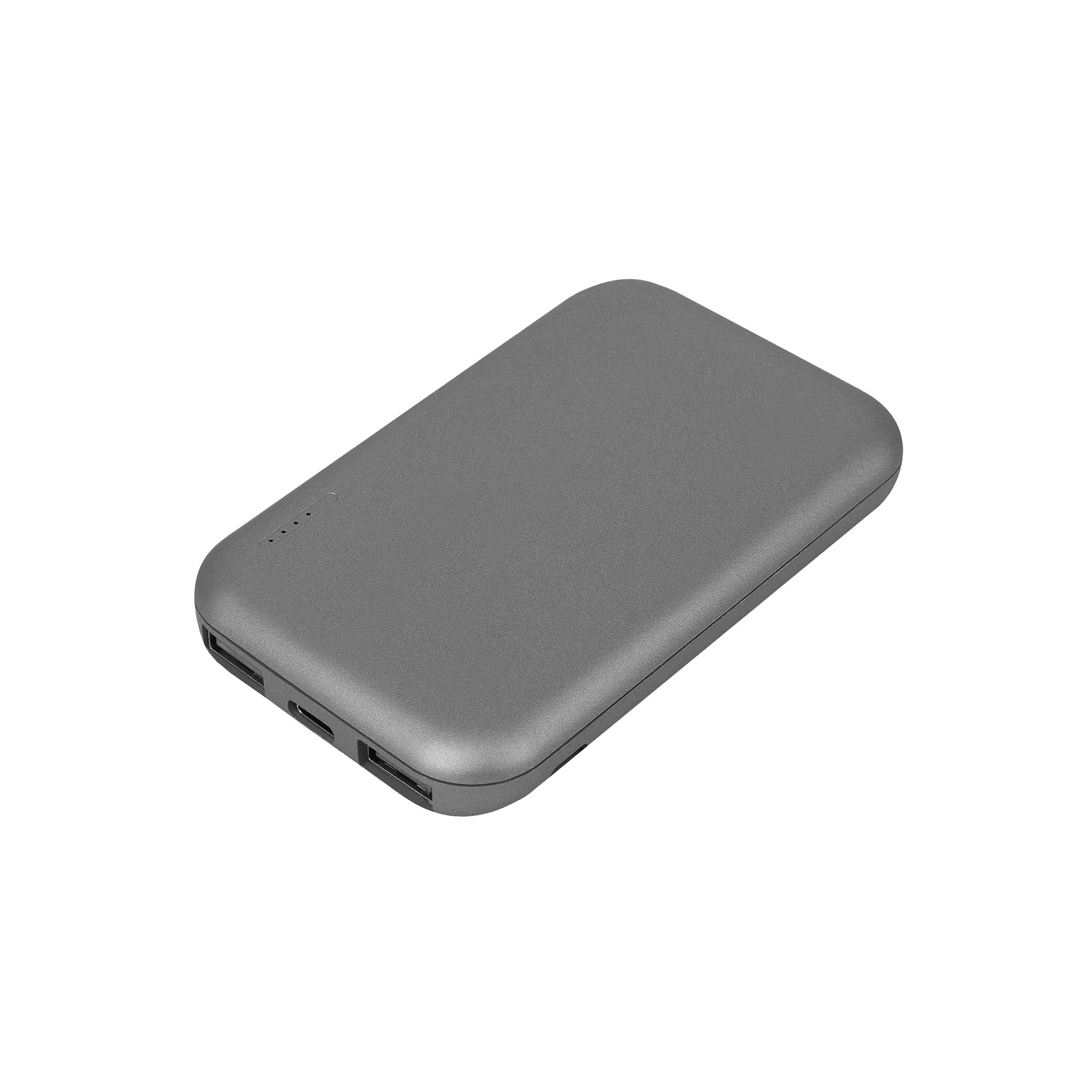 Внешний аккумулятор Velutto 5000 mAh, серый фото на сайте Print Logo.