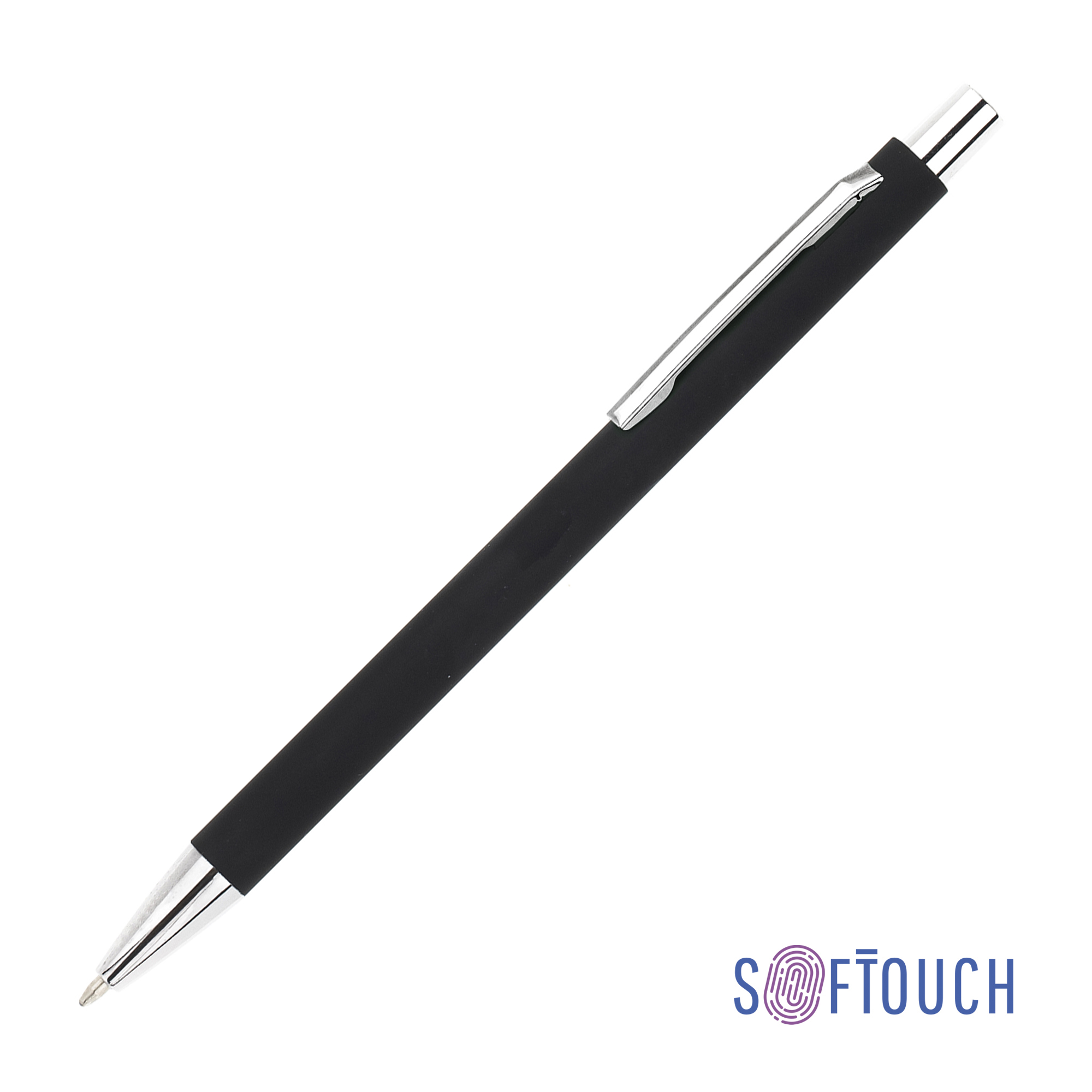 Ручка шариковая "Trade", покрытие soft touch, белый