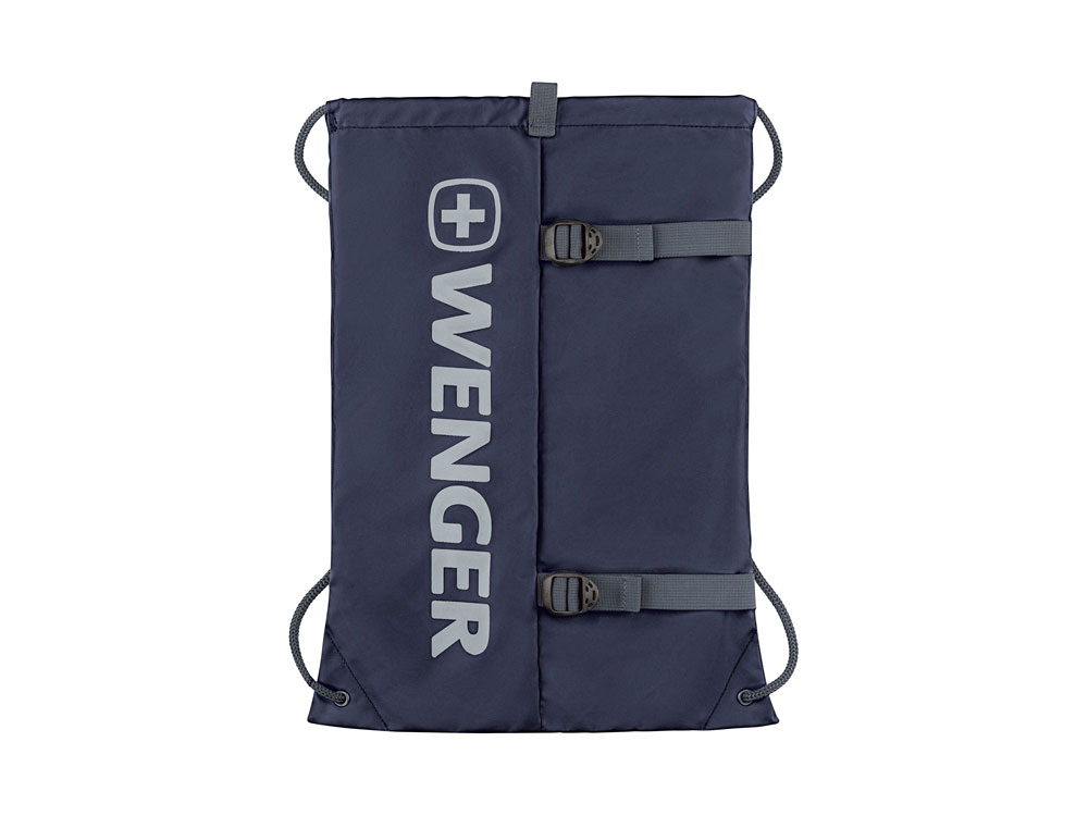 Рюкзак-мешок на завязках XC Fyrst WENGER, синий, полиэстер, 35x1x48 см, 12 л