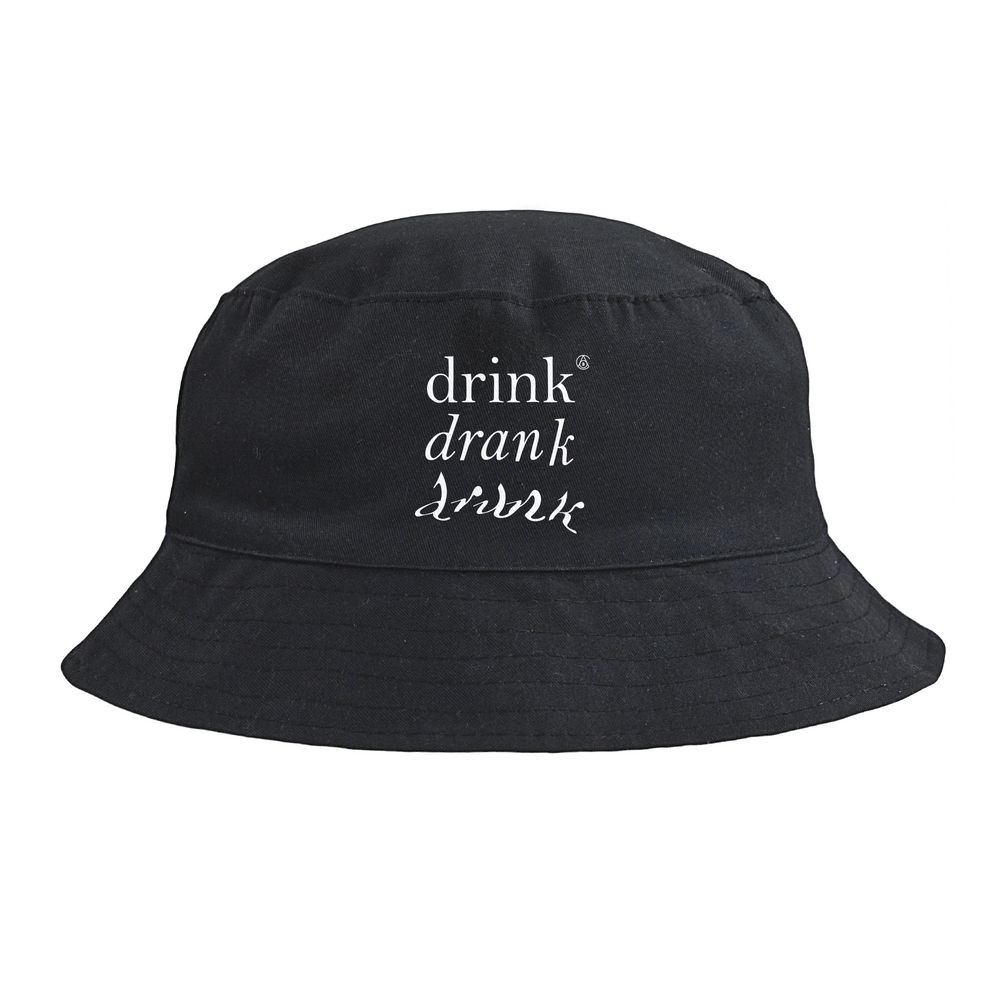 Панама Drunk со светящимся принтом с логотипом Ловец слов | Print Logo