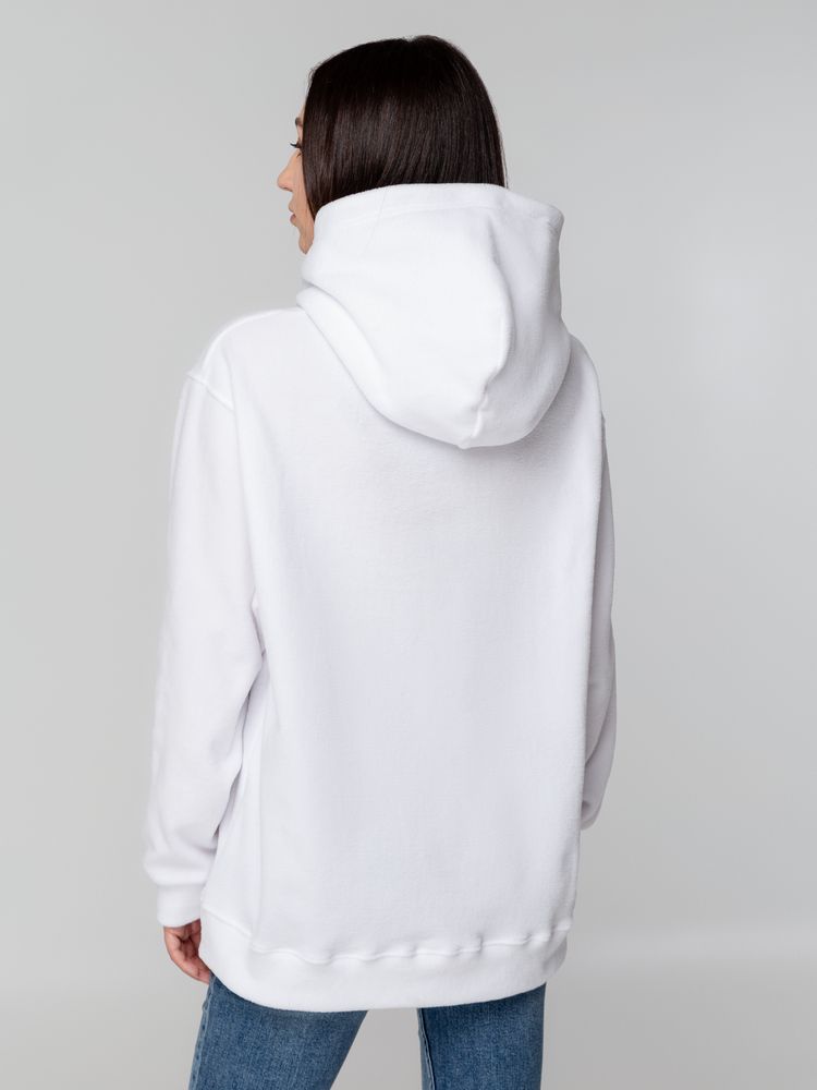 Худи флисовое унисекс Manakin, сиреневое, размер XL/XXL
