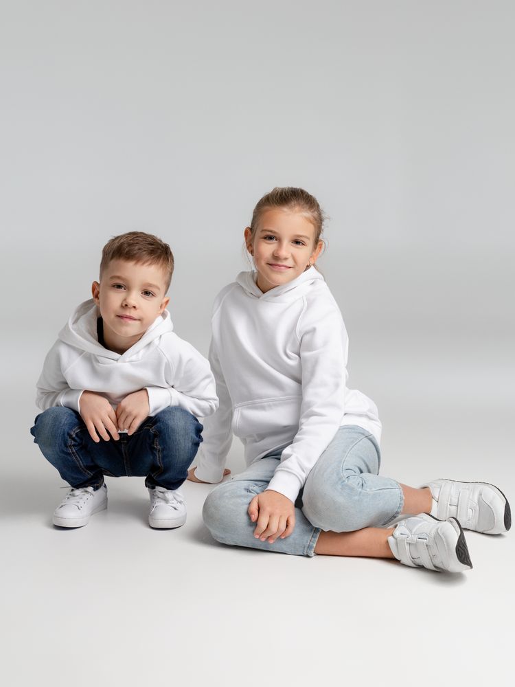 Толстовка детская Stellar Kids, белая, на рост 142-152 см (12 лет)
