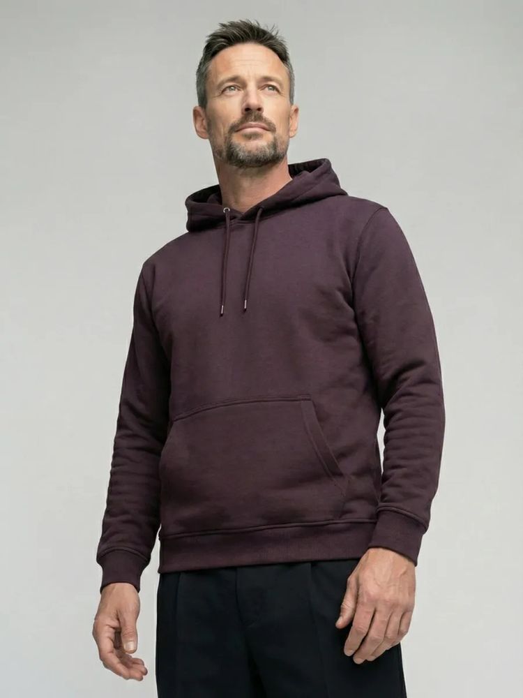 Худи Premium Heavy, коричневое (шоколад), размер 3XL