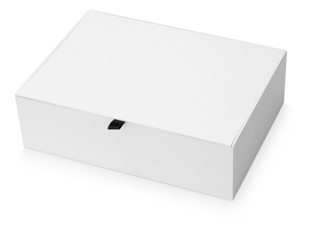 Коробка подарочная White L с логотипом  | Print Logo