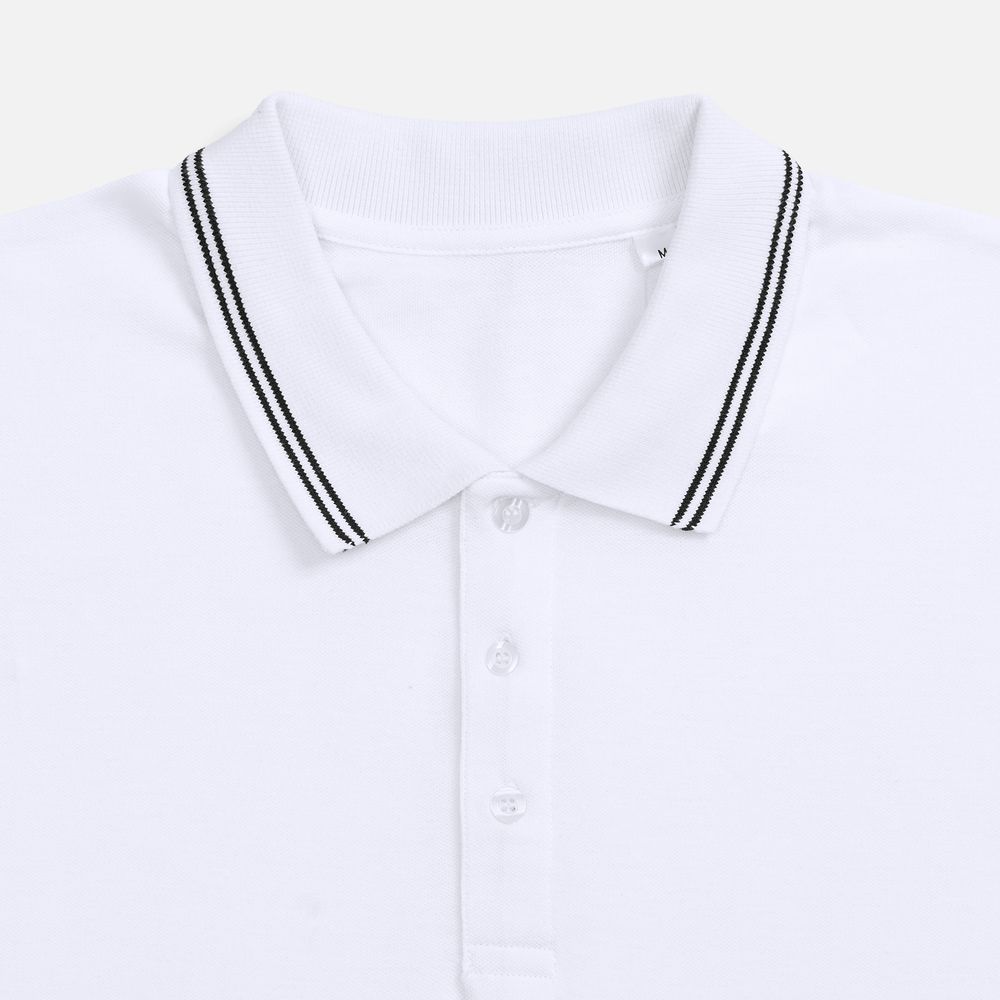 Рубашка поло Virma Stripes, белая, размер L