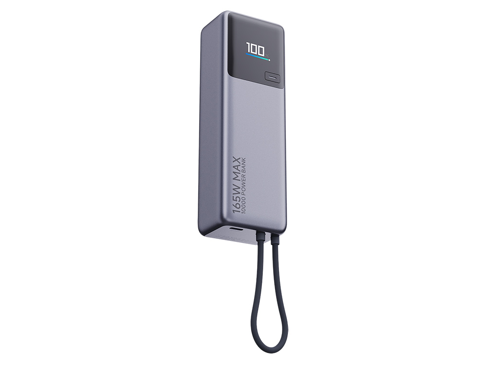 Внешний аккумулятор со встроенным кабелем Xiaomi 165W Power Bank 10000mAh (Integrated Cable) GL
