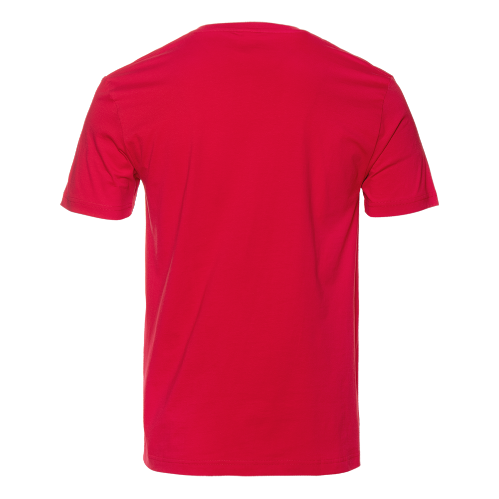 Футболка унисекс без бокового шва STAN хлопок 160, 02, Красный,  (14)  (54/XXL)