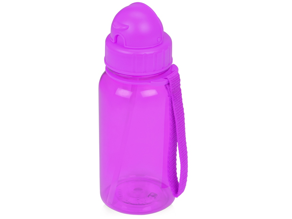 Бутылка для воды со складной соломинкой Kidz с логотипом  | Print Logo